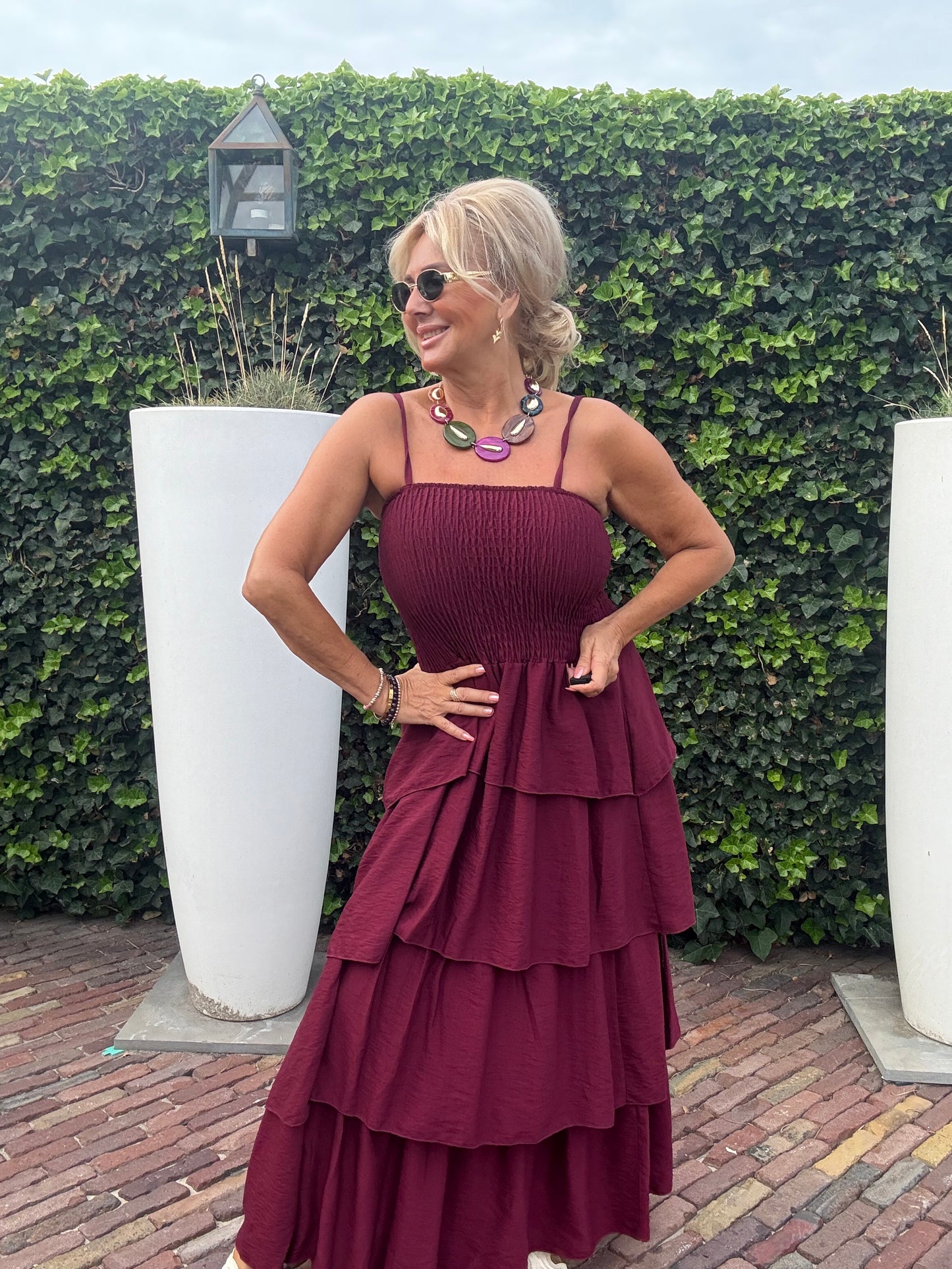 Dress Bella Rosso💃Bordeaux💃