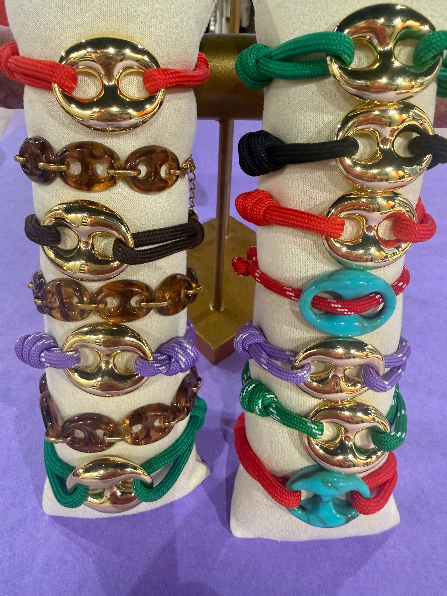 Armband Ibiza Style Paars