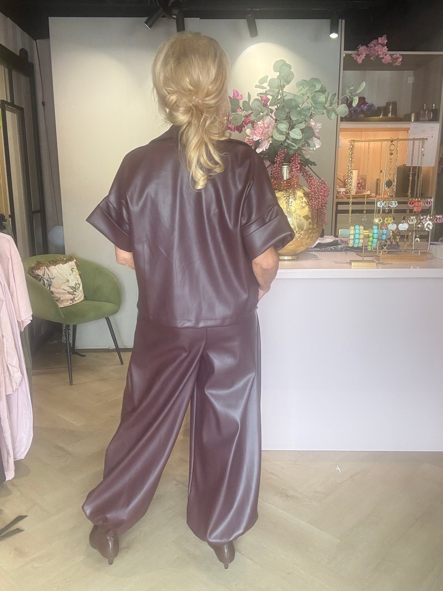 Jasje / Colbert Aubergine / Burgundy puh