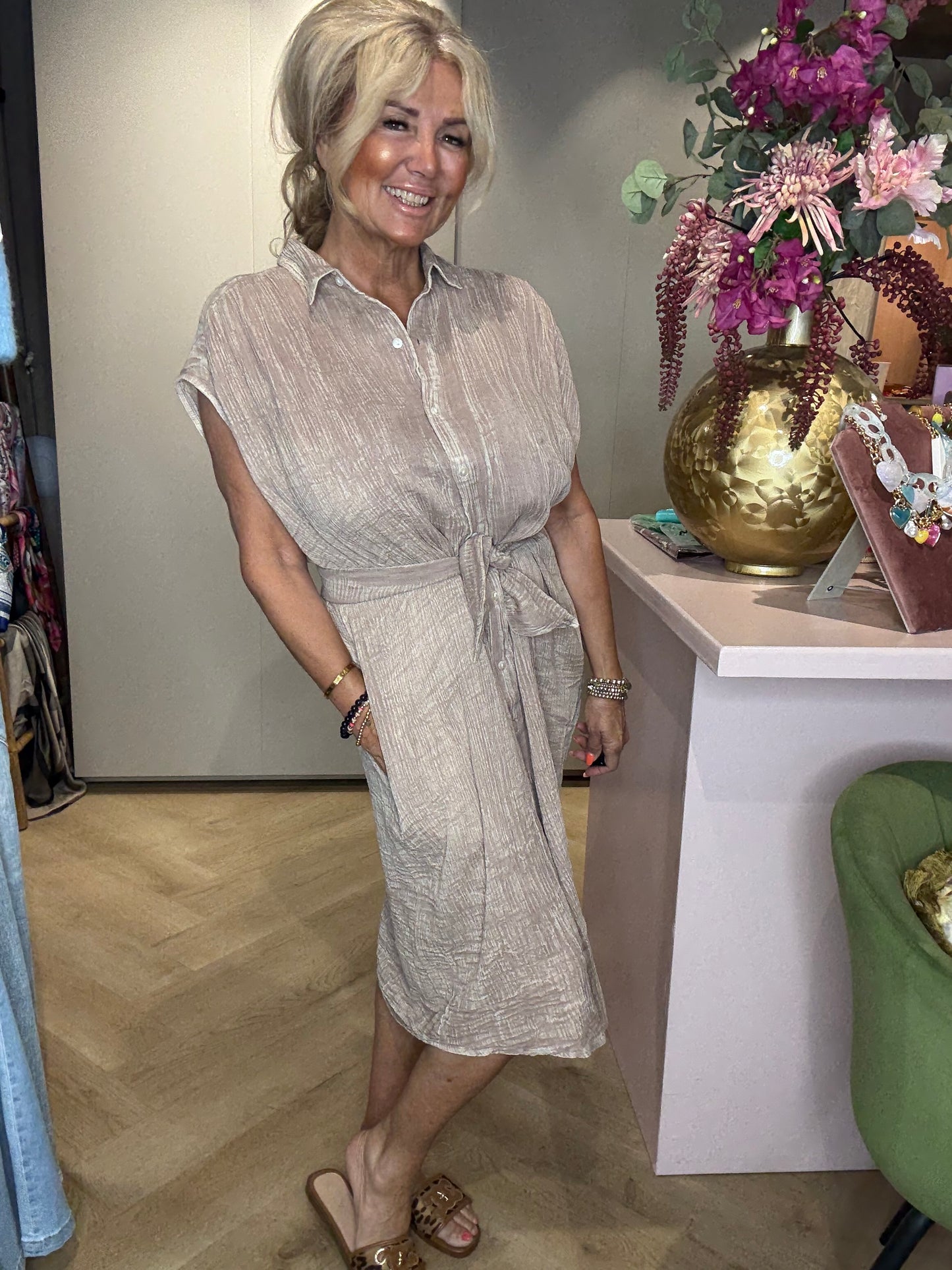 Jurk Amour Camel