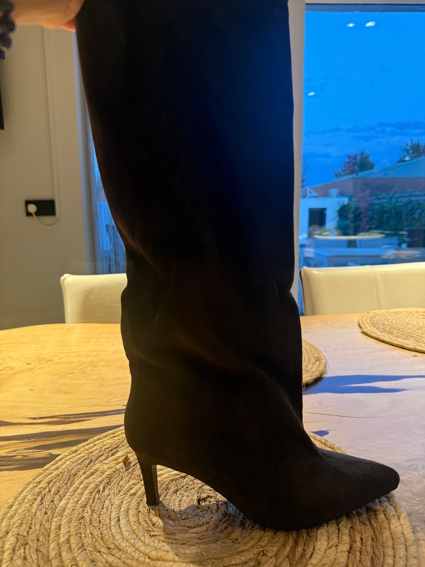 Laarzen Dark Brown Suedine