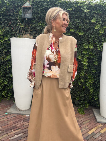 Rok Camel Puh Leatherlook