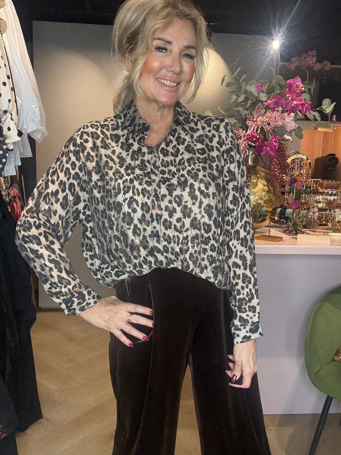 Panther Blouse New ✨✨