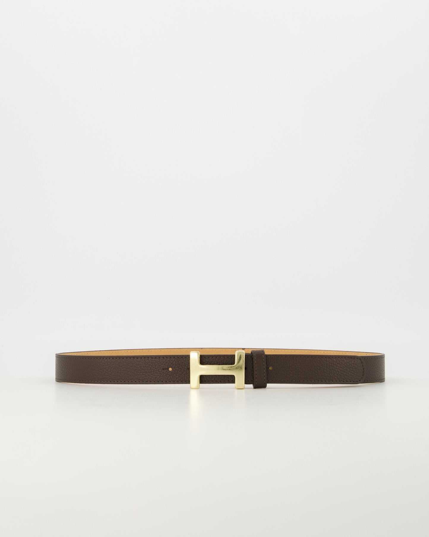 Hera Big riem Donker Bruin