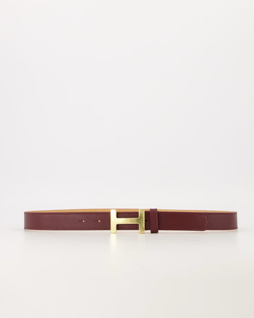 Hera Big riem Burgundy