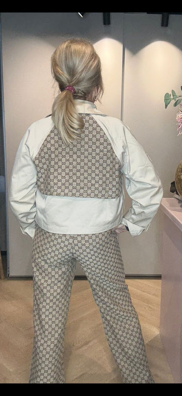 Cuci Cuci Jasje Kort model Beige / Kaki