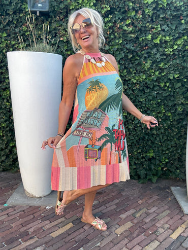 Halter Dress Tropicana 🏝️