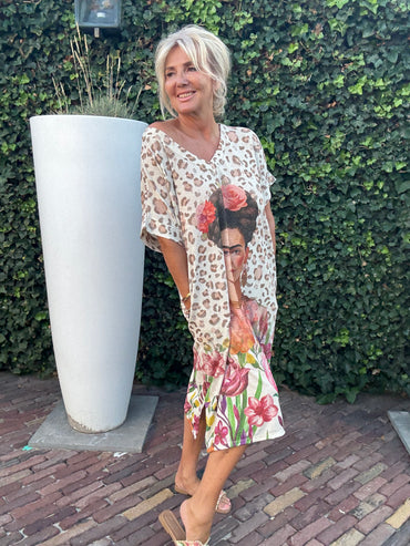 Dress Frida Panter Kort 🐆