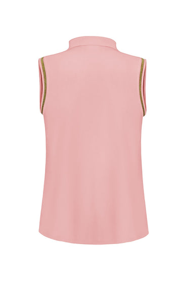 ✨ Triple Nine Blouse Cut Sleeves Gold Bies – BLS5902 Poeder Rose