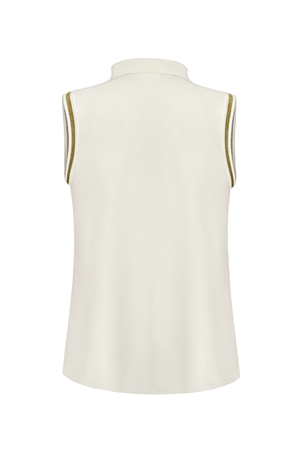 Triple Nine BLS5902 Bluse Korte ærmer Guld kant Kit