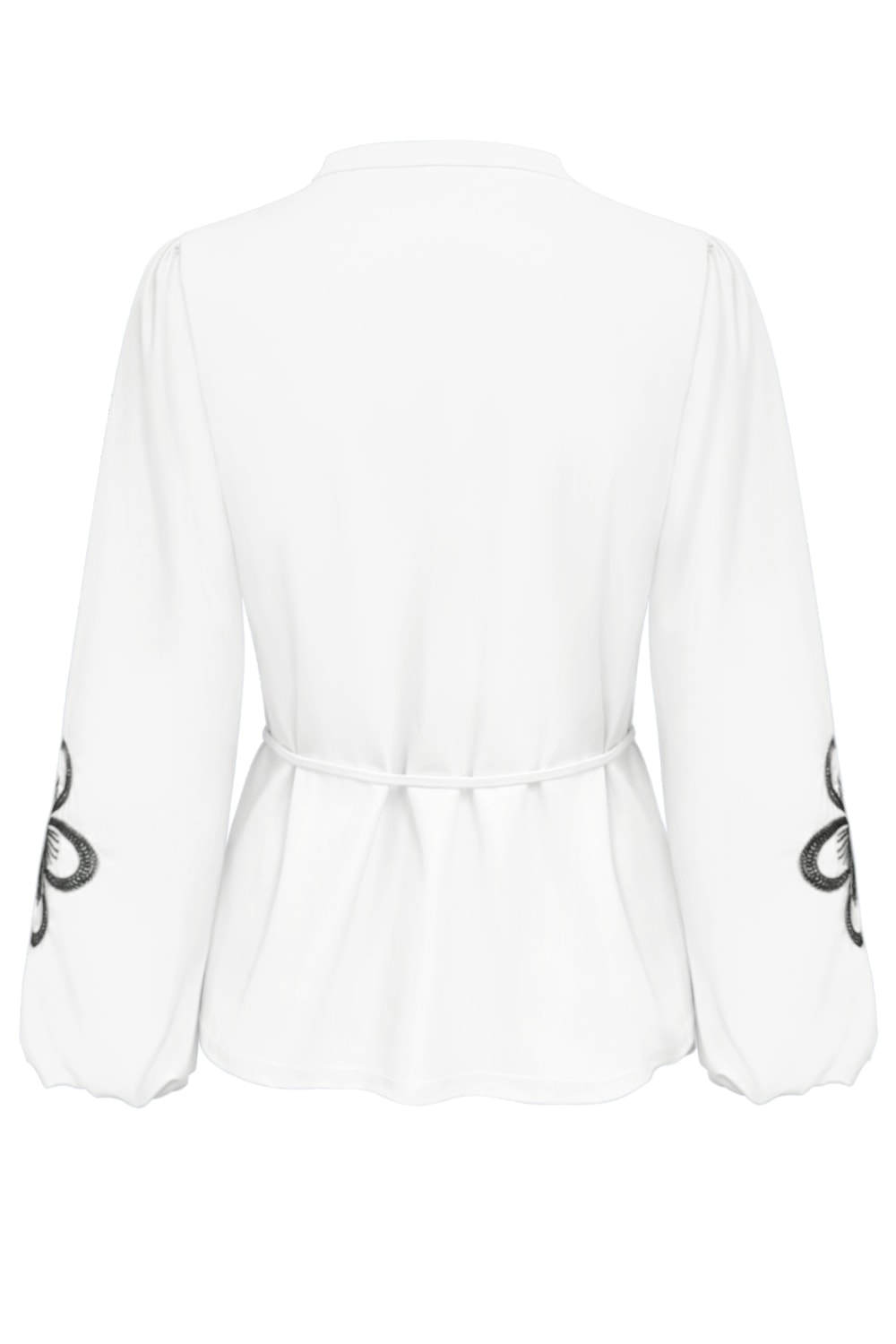 Triple Nine Blouse BLS5923 Broderie/Cord Wit