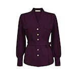 Triple Nine Blouse BLS5926 Deep Purple