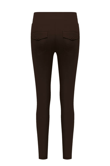 Triple Nine Broek Reguler BR2101 Donker Bruin