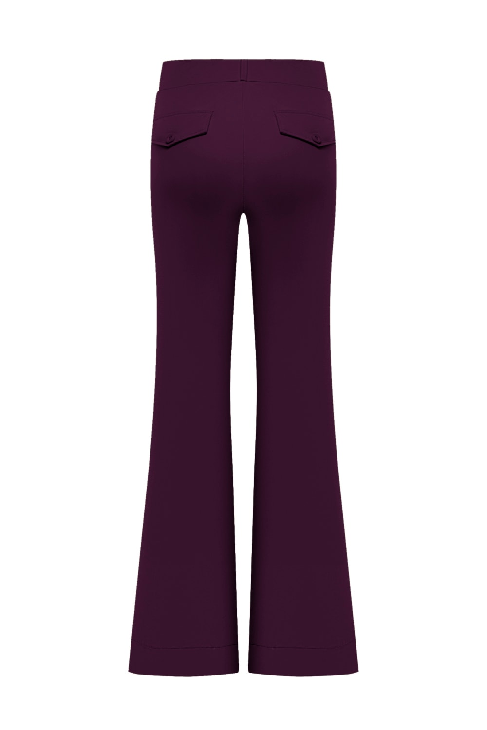 Broek Flared Triple Nine BR2301 Deep Purple