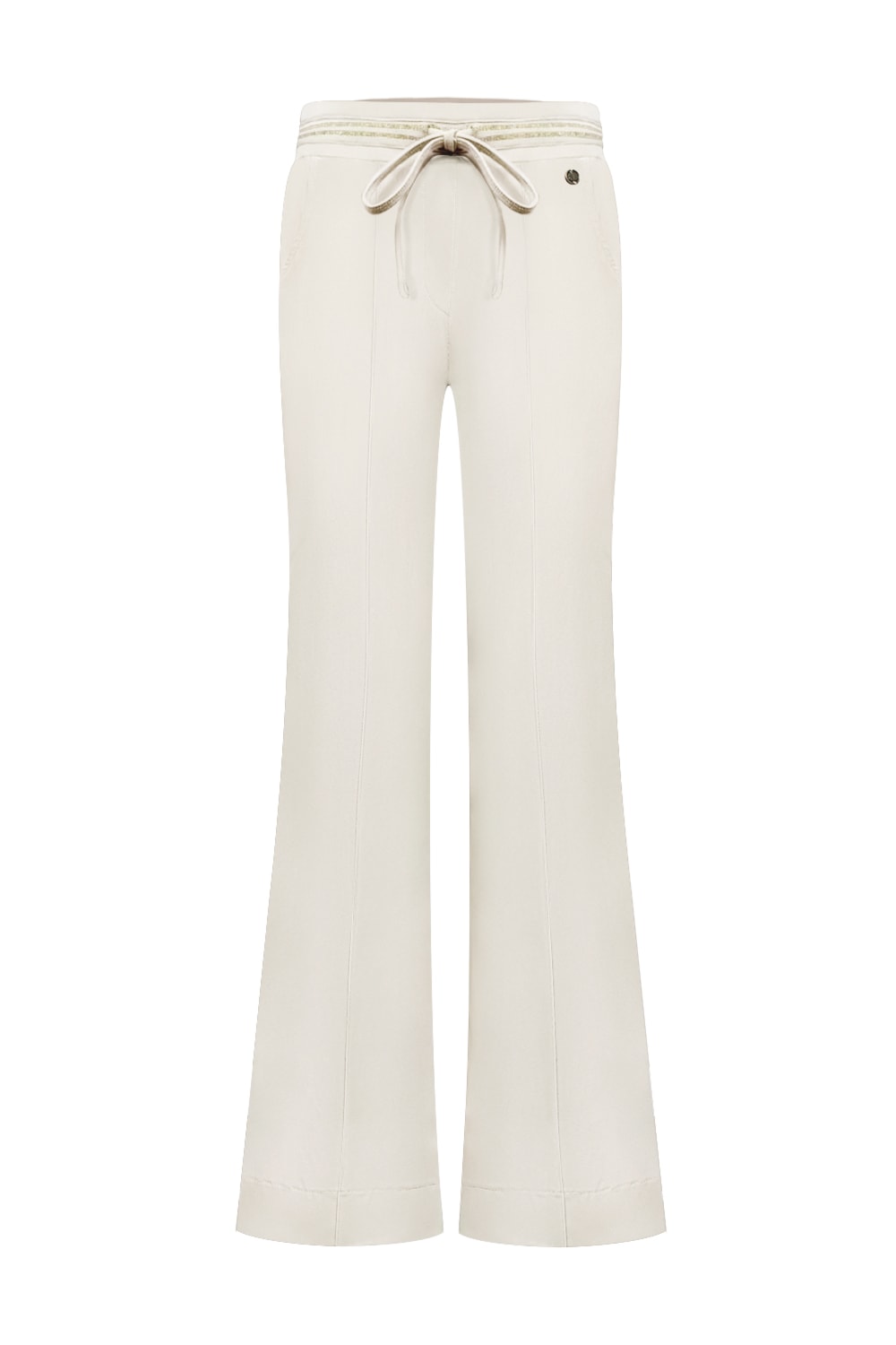 Broek Flared Triple Nine with gold rib belt BR2304 Kit