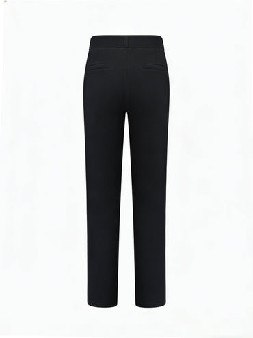 Triple Nine BR2601 straight chino broek zwart achterkant