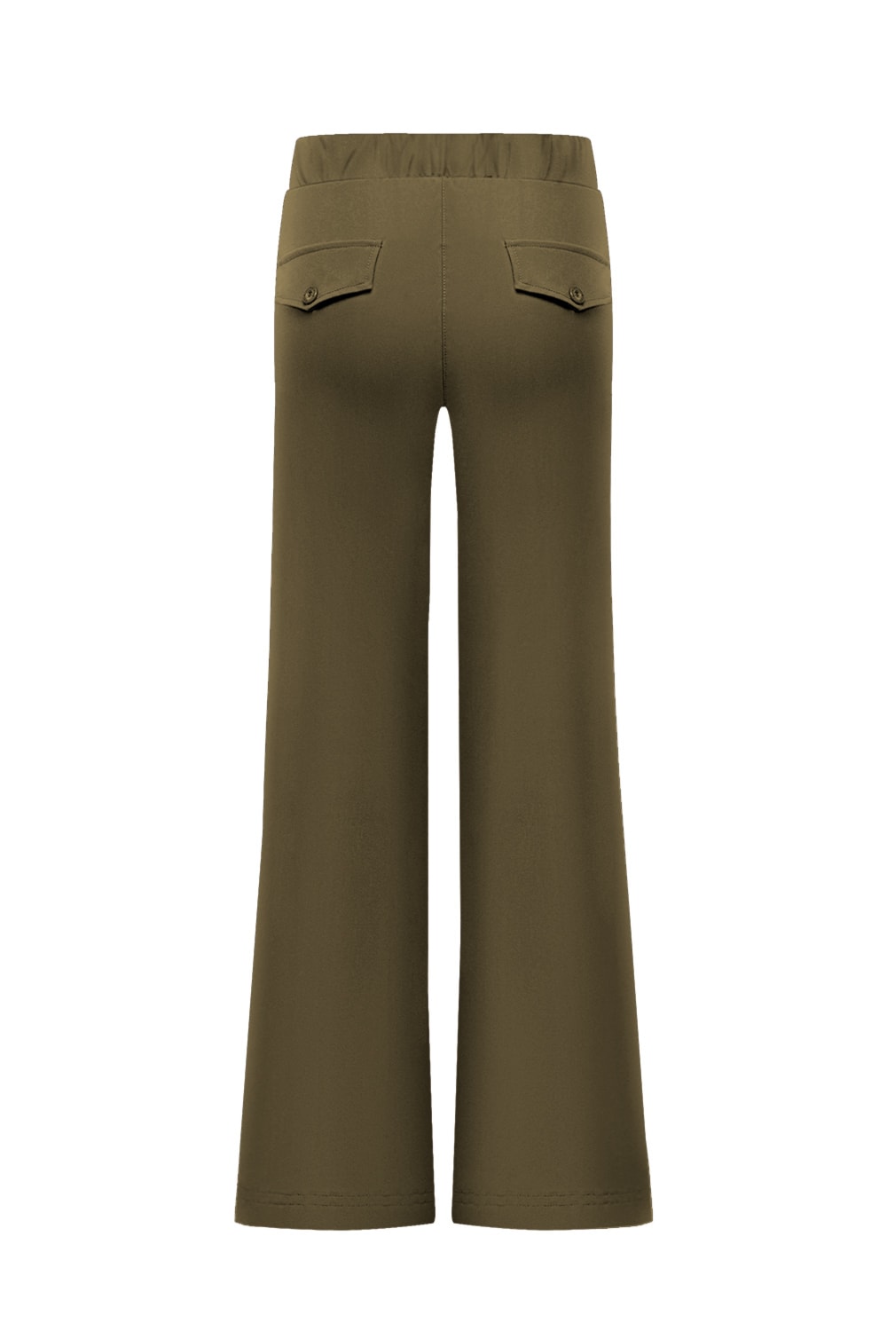 Triple Nine BR2701 straight pantalon olive achterkant