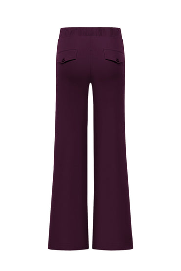 Broek Straight Triple Nine BR2701 Deep Purple