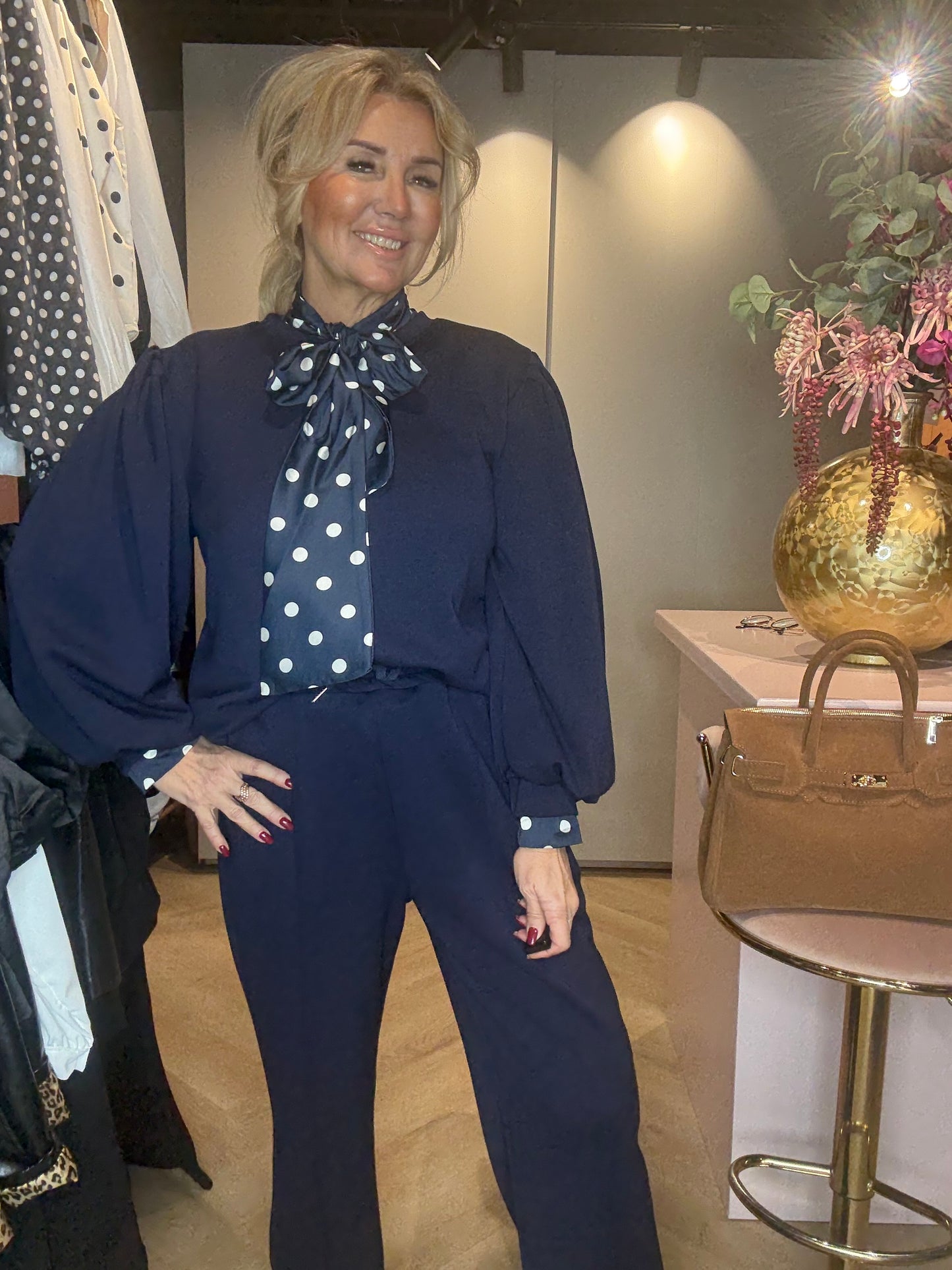 Comfy pak donker blauw