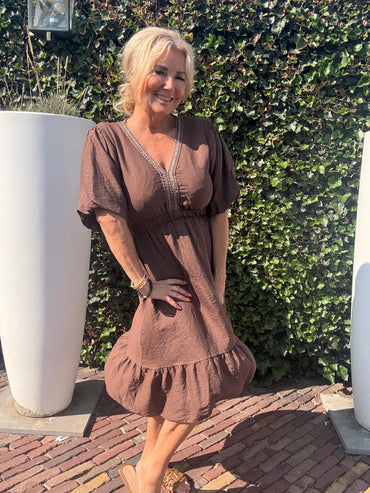 Dress soleil Midi Choco