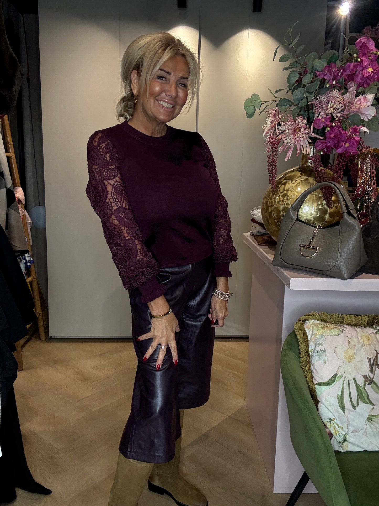 Bermuda Long Puh Deep Purple