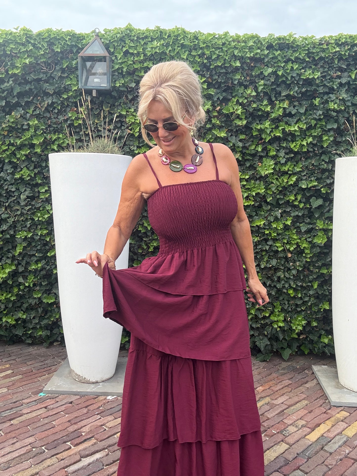 Dress Bella Rosso💃Bordeaux💃