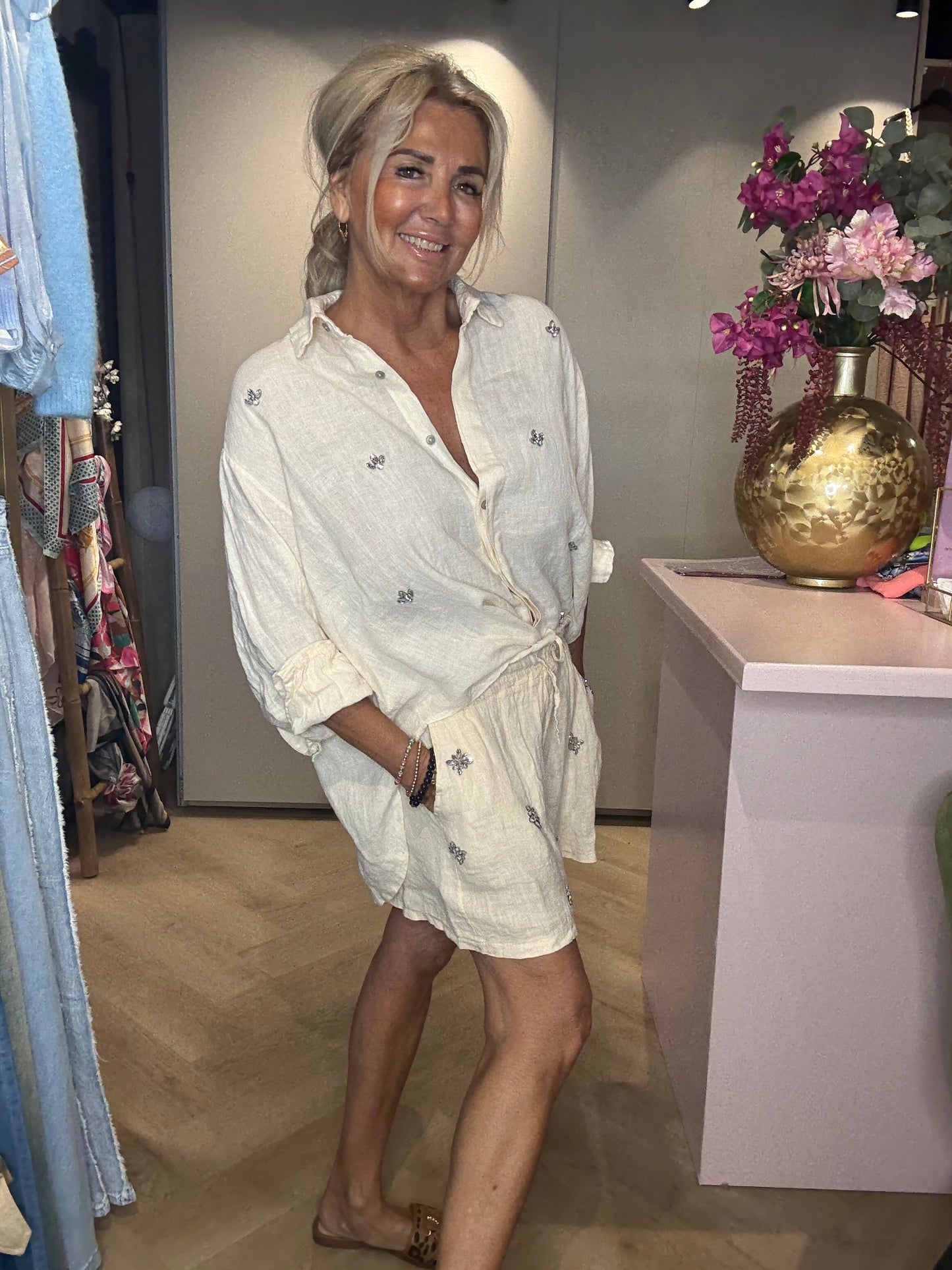 Linnen Set Creme Luxe