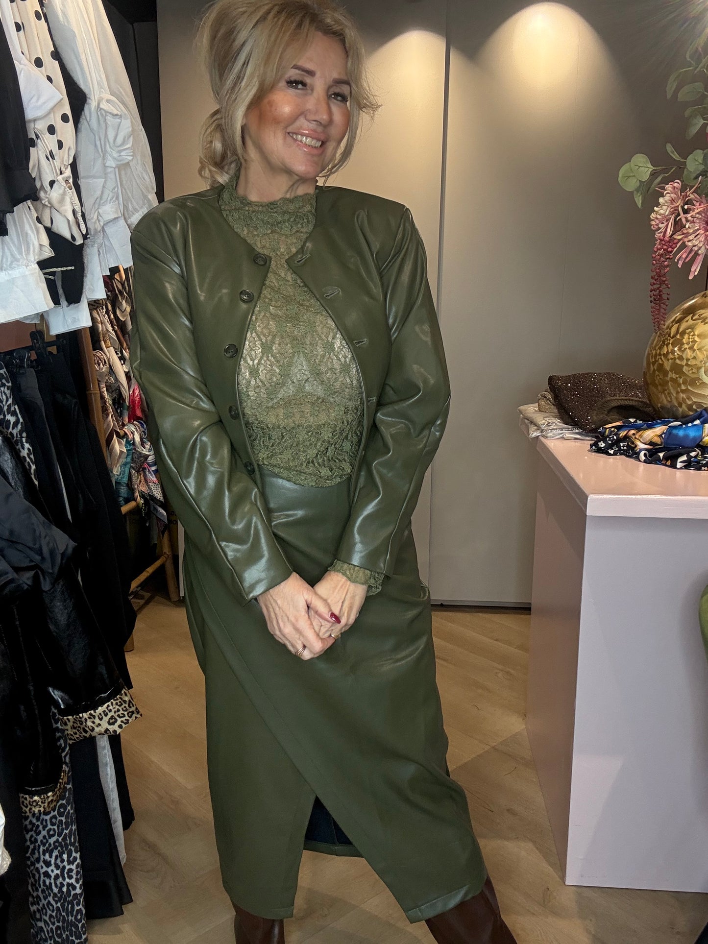 Rok Koker model overslag Groen 💚