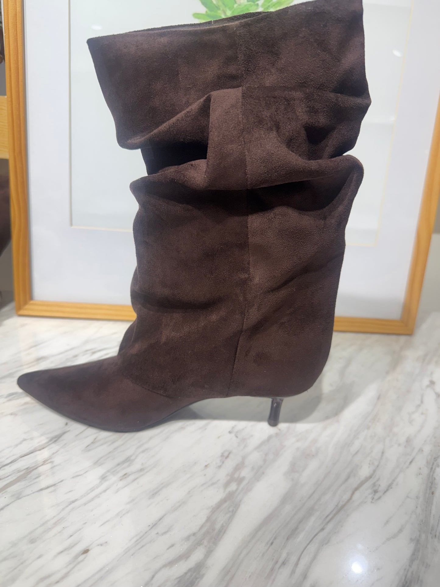 Laars mid-calf Ellis dark brown