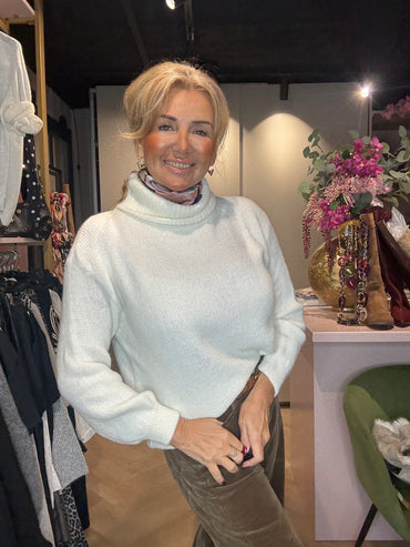 Triple Nine col Trui Alpaca wol wit