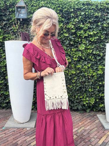 Dress Elegance Bordeaux🌺