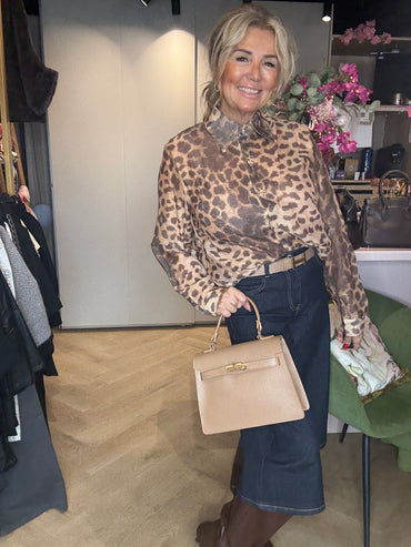 Voile Panter Bloes Broche