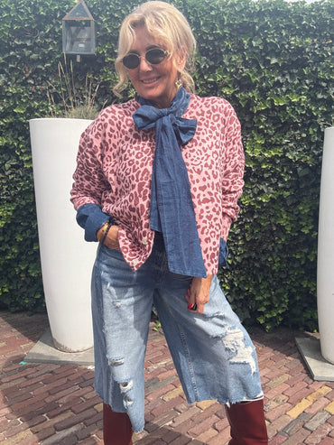 Vest Panther pink Bordeaux