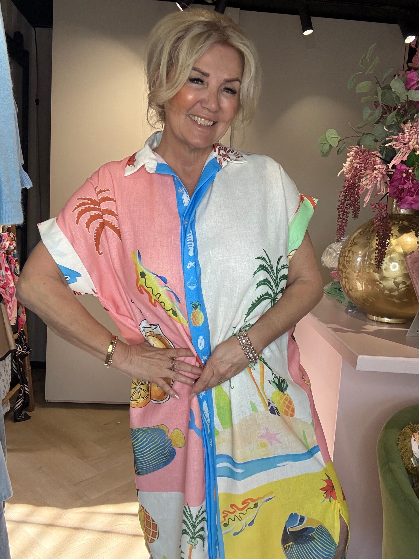 Jurk Honolulu Rose