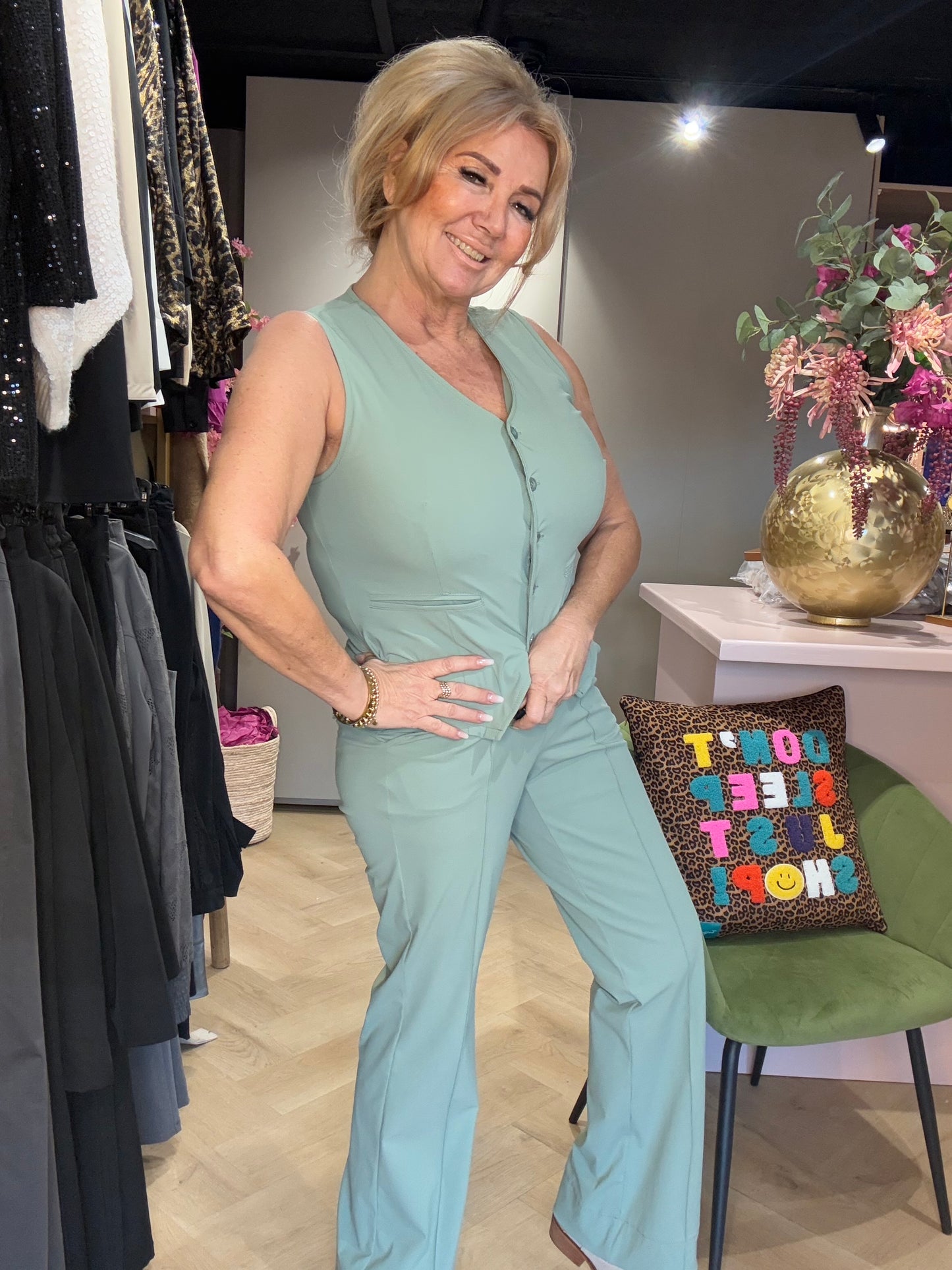 Gilet Triple Nine Sage Groen