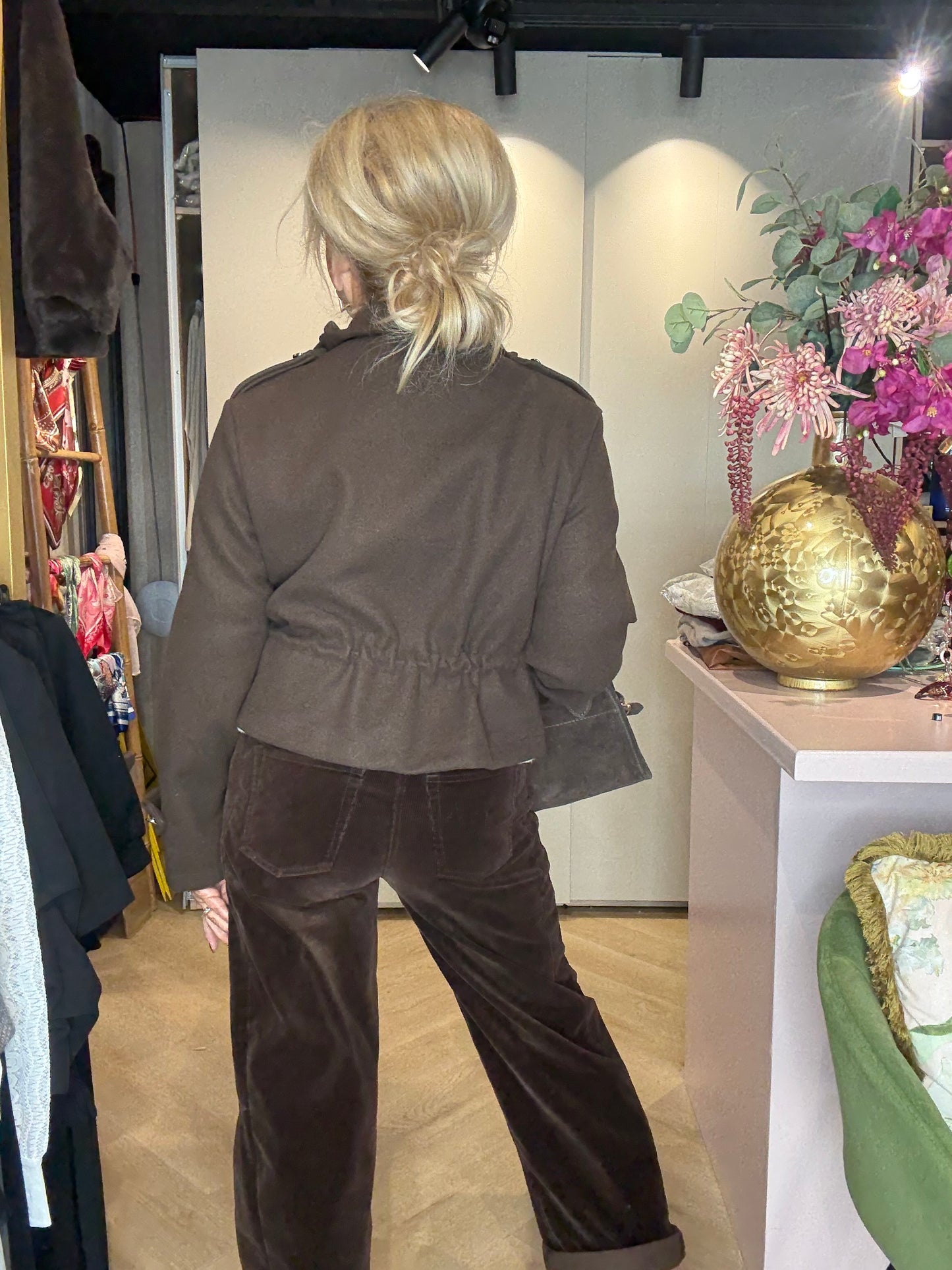 Jasje Kort Model Donker bruin