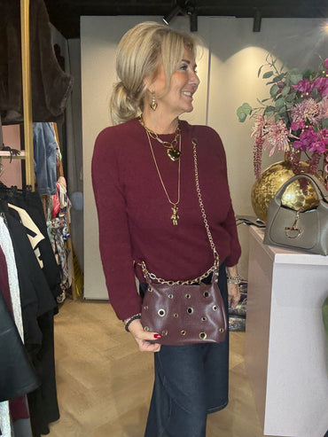 Triple Nine Baby Alpaca Burgundy