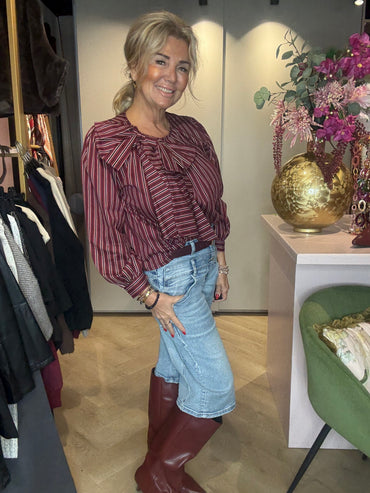 Jeans Bermuda Double Braced