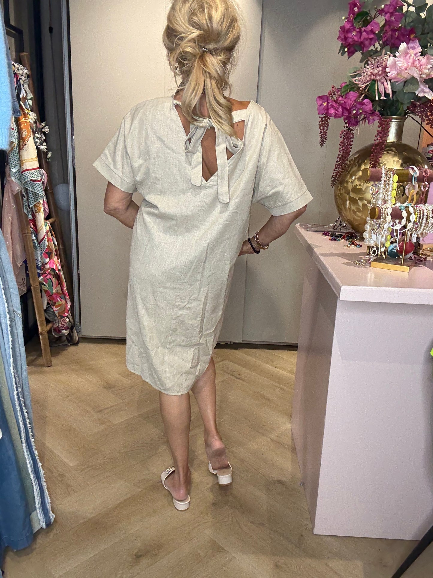 Dress Marie Stone linnen