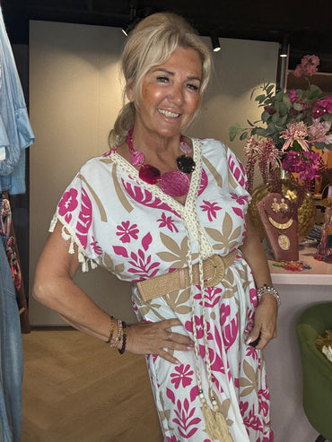 Jurk Tulum Dress Rose