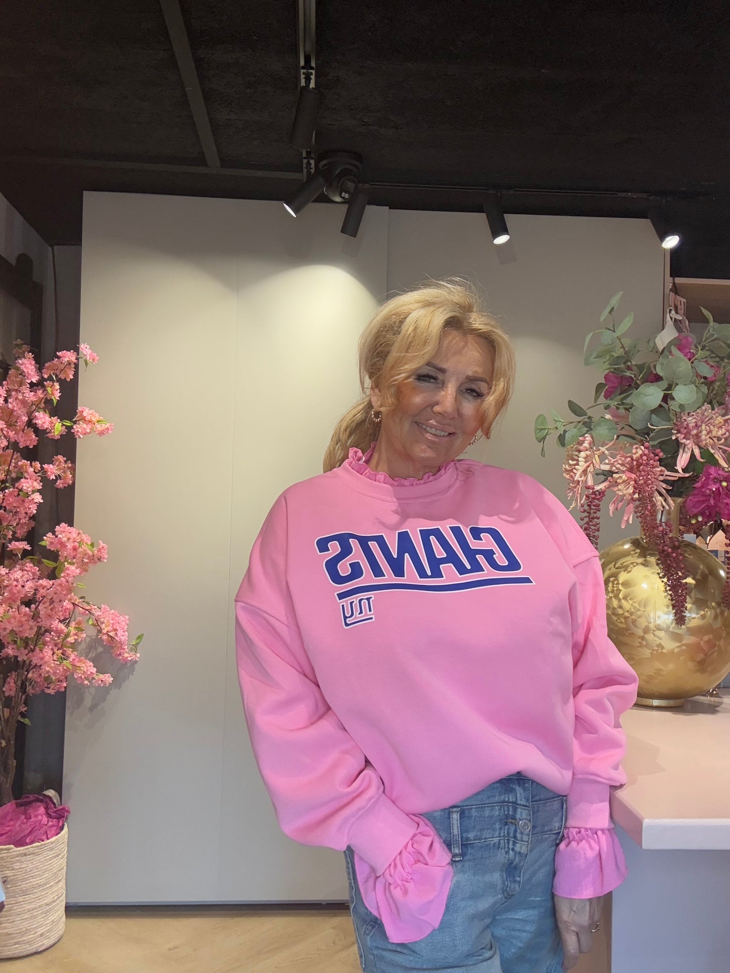Sweater Giants Roze