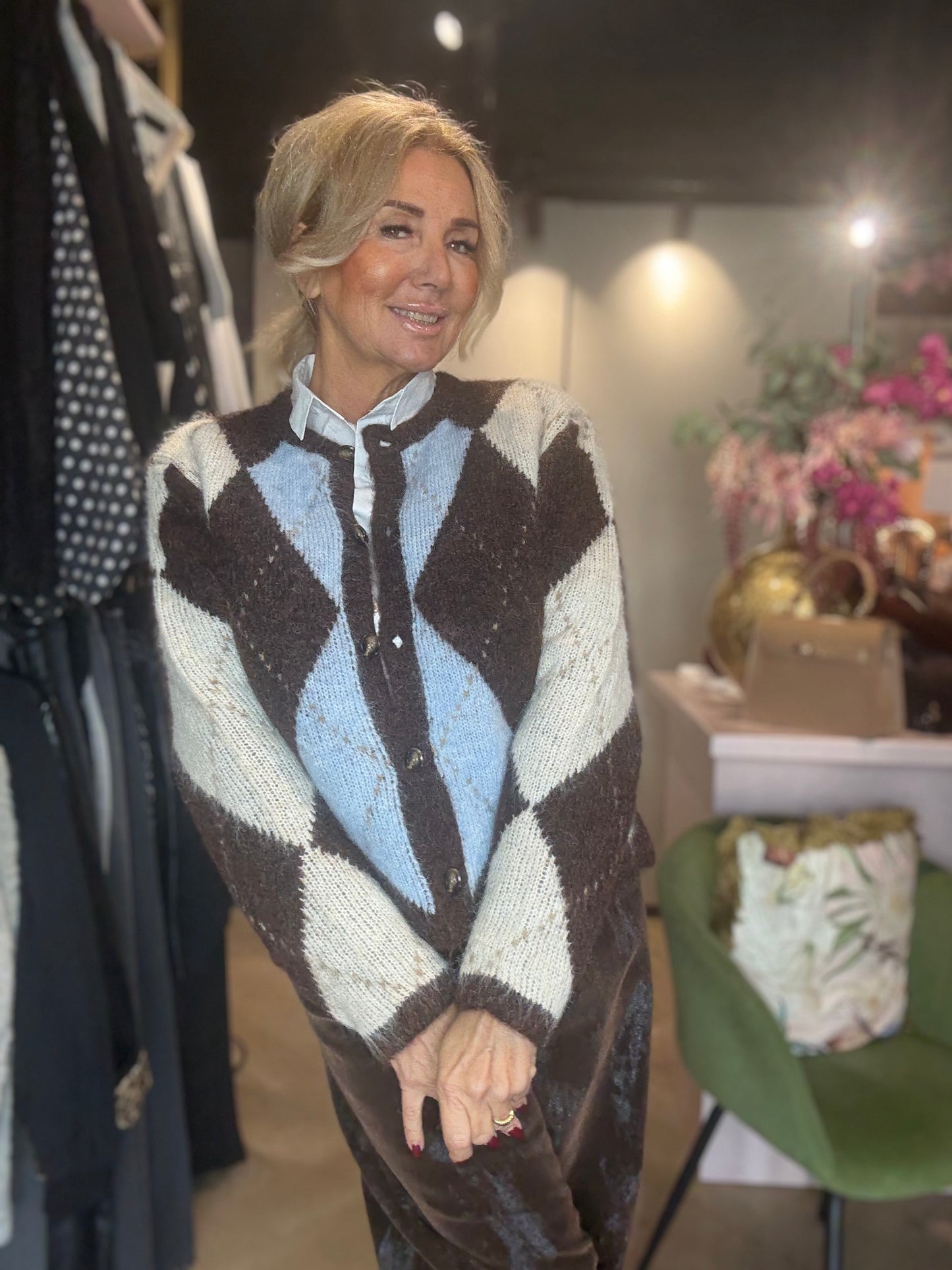 Vest Wiebertje Licht Blauw