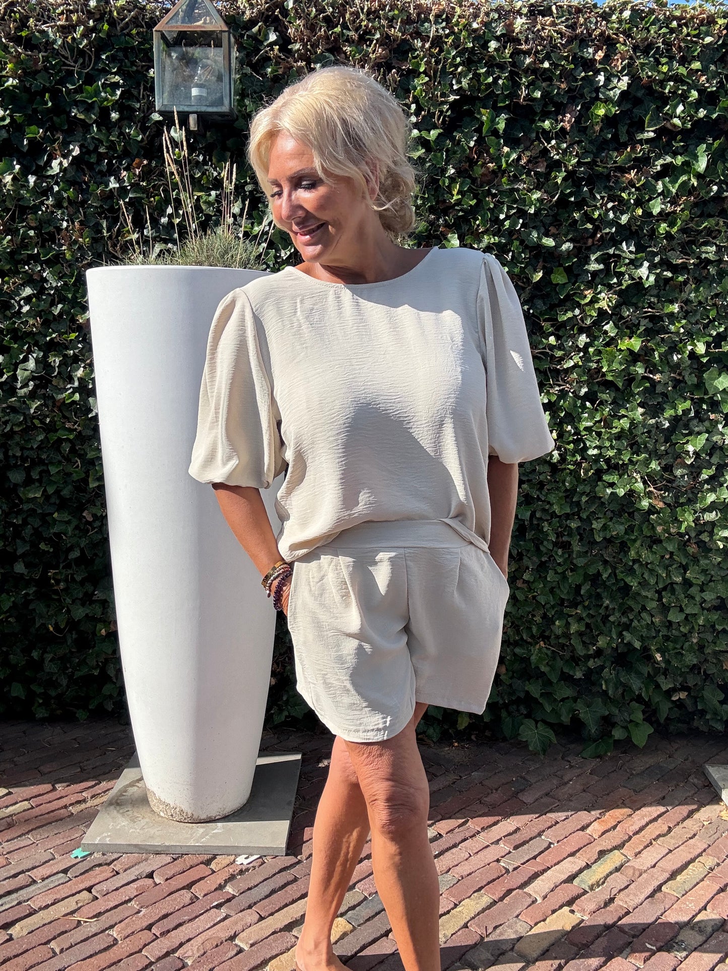 Two Piece Mandy Beige