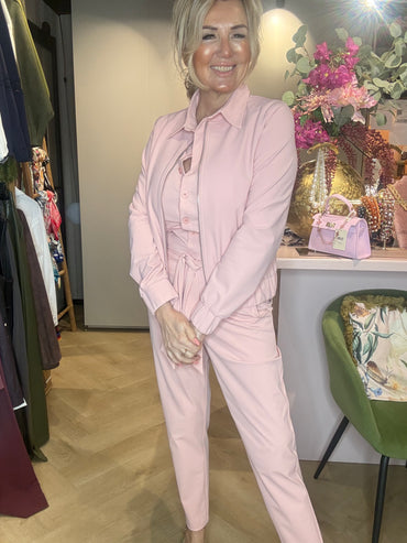 Mi Piace Travel Bomber Jack MP202636 Bonded 463 – Mellow Rose | Summer Collection 2026