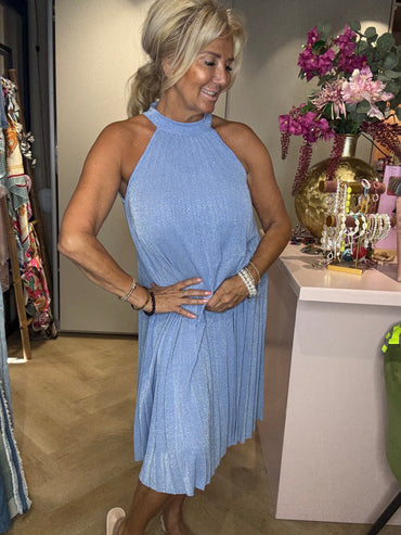Halter Dress Bleu