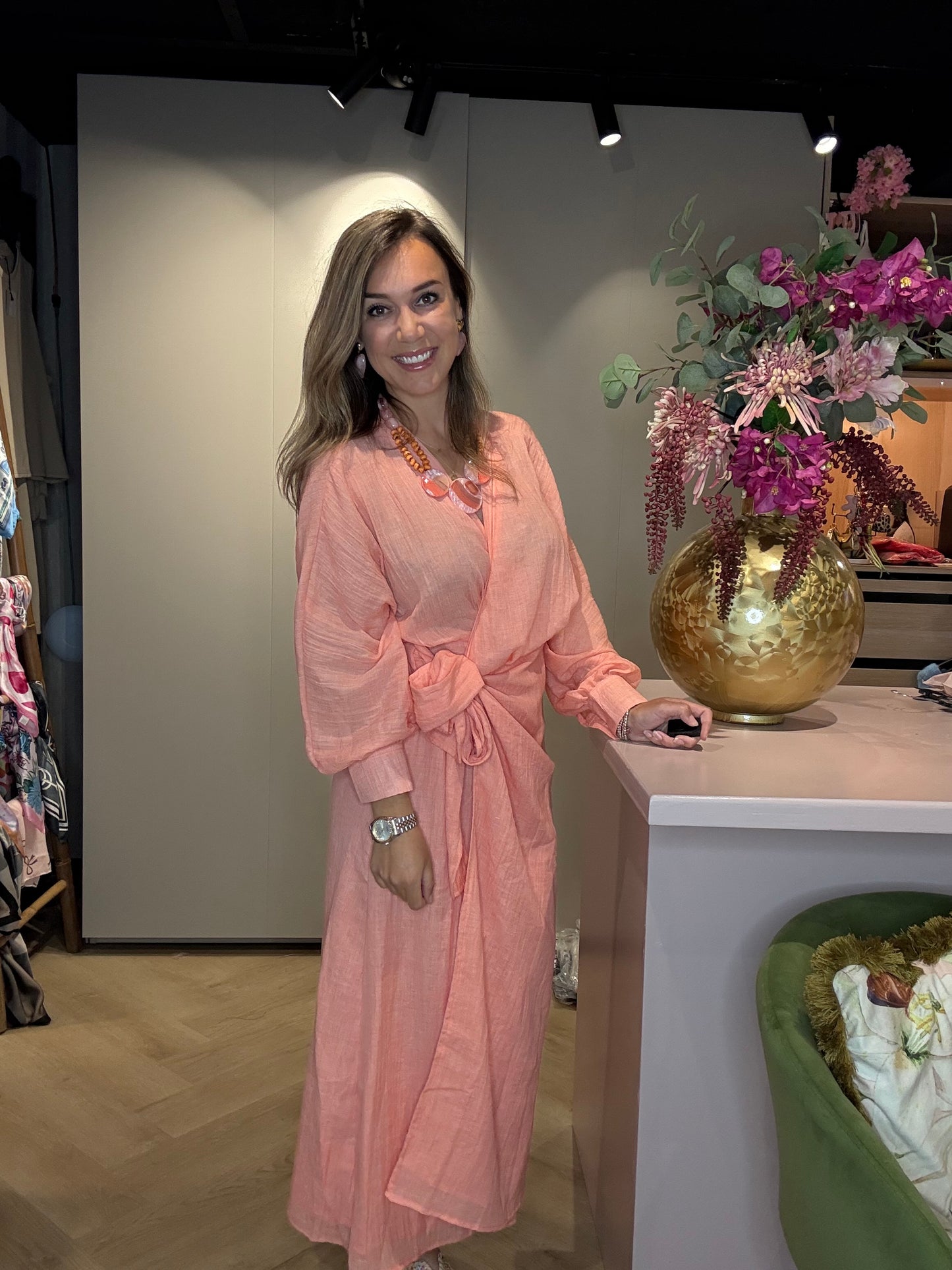 Jurk Marbella Peach