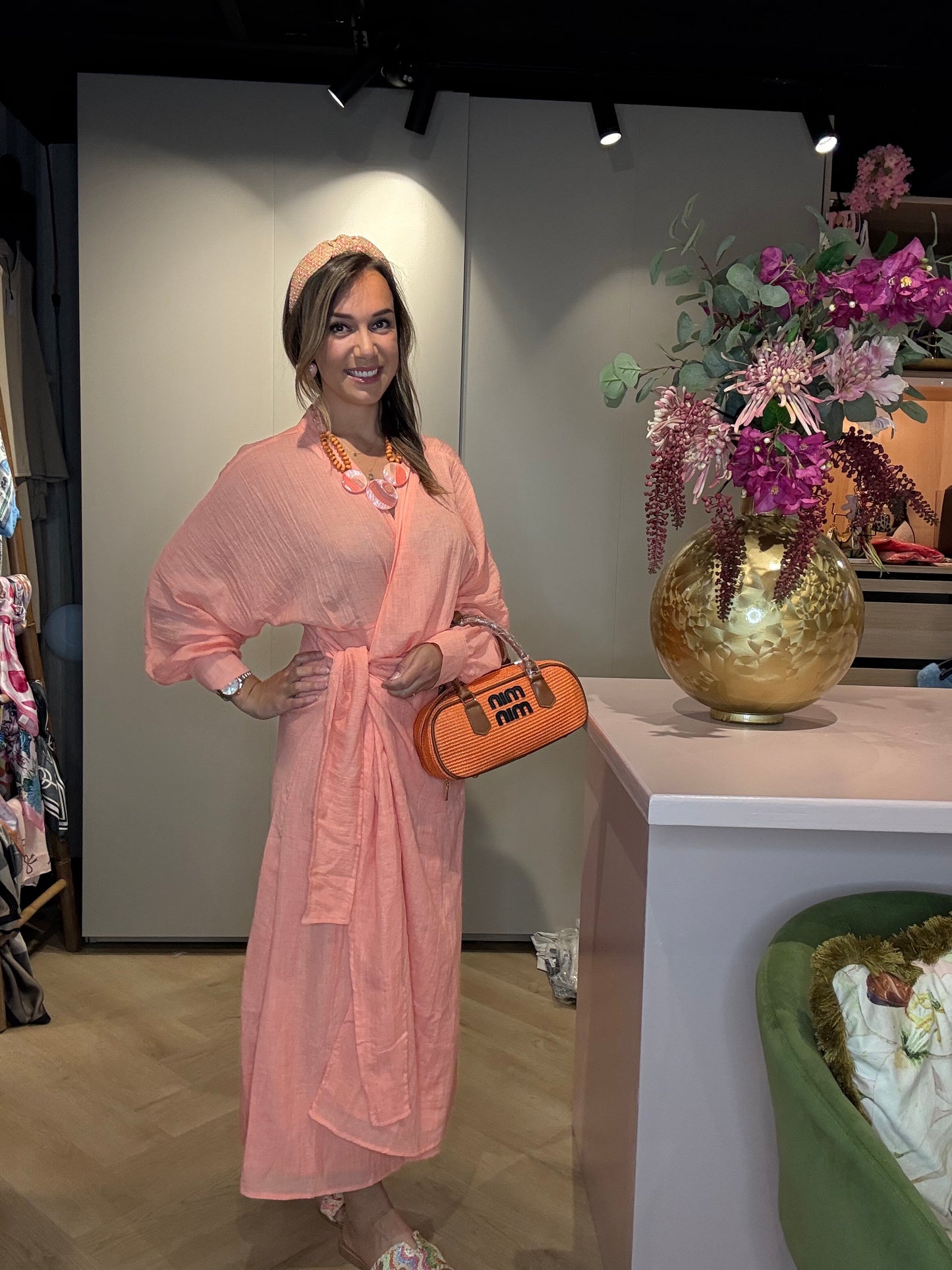 Jurk Marbella Peach