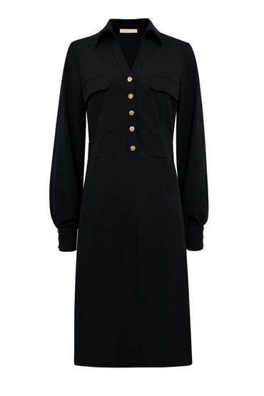 Triple Nine Dress JK51810 Cargo pockets Zwart