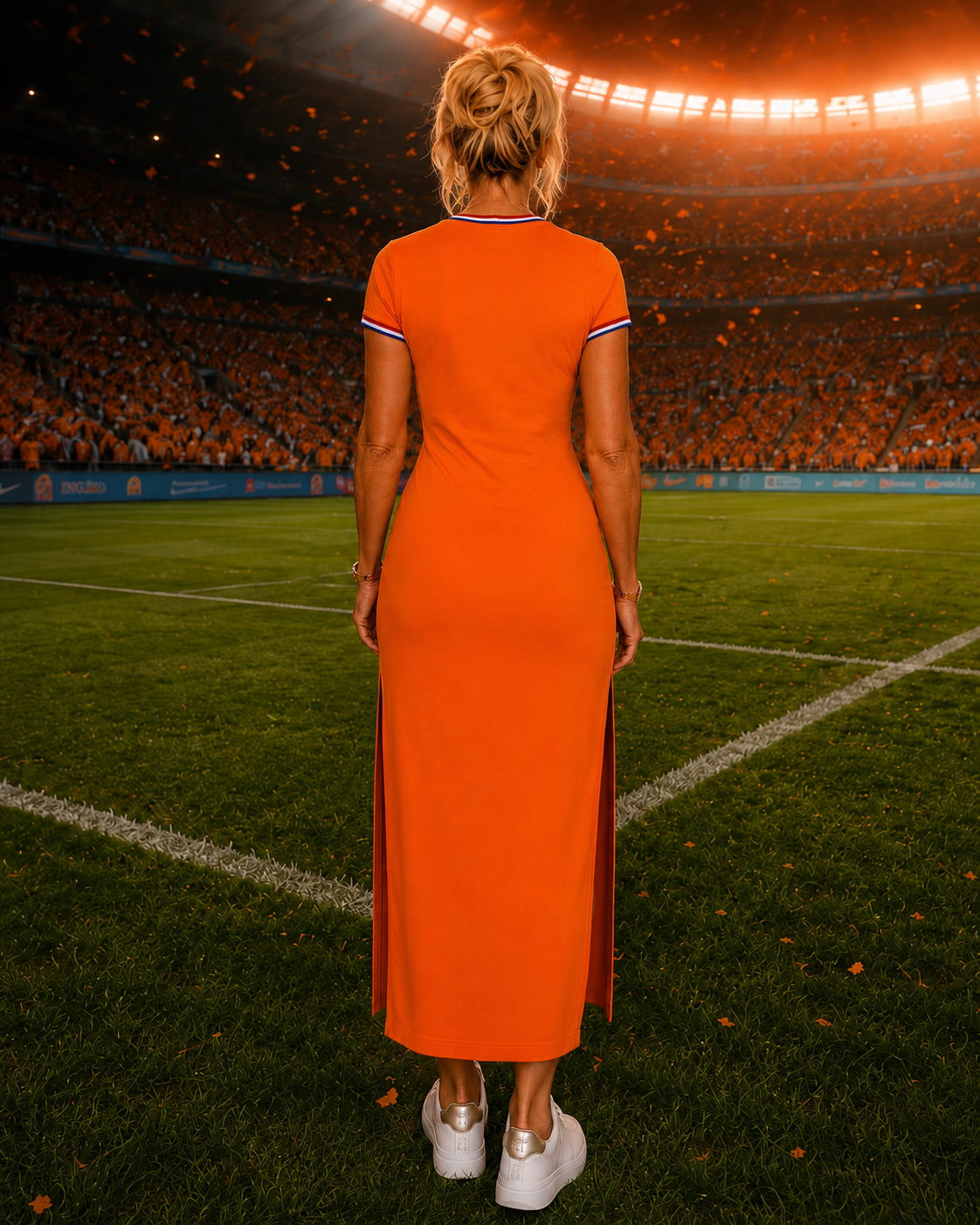🧡🇳🇱 WK 2026 Kjole Oranje Limited Edition 🇳🇱🧡 Med alle spillernes navne