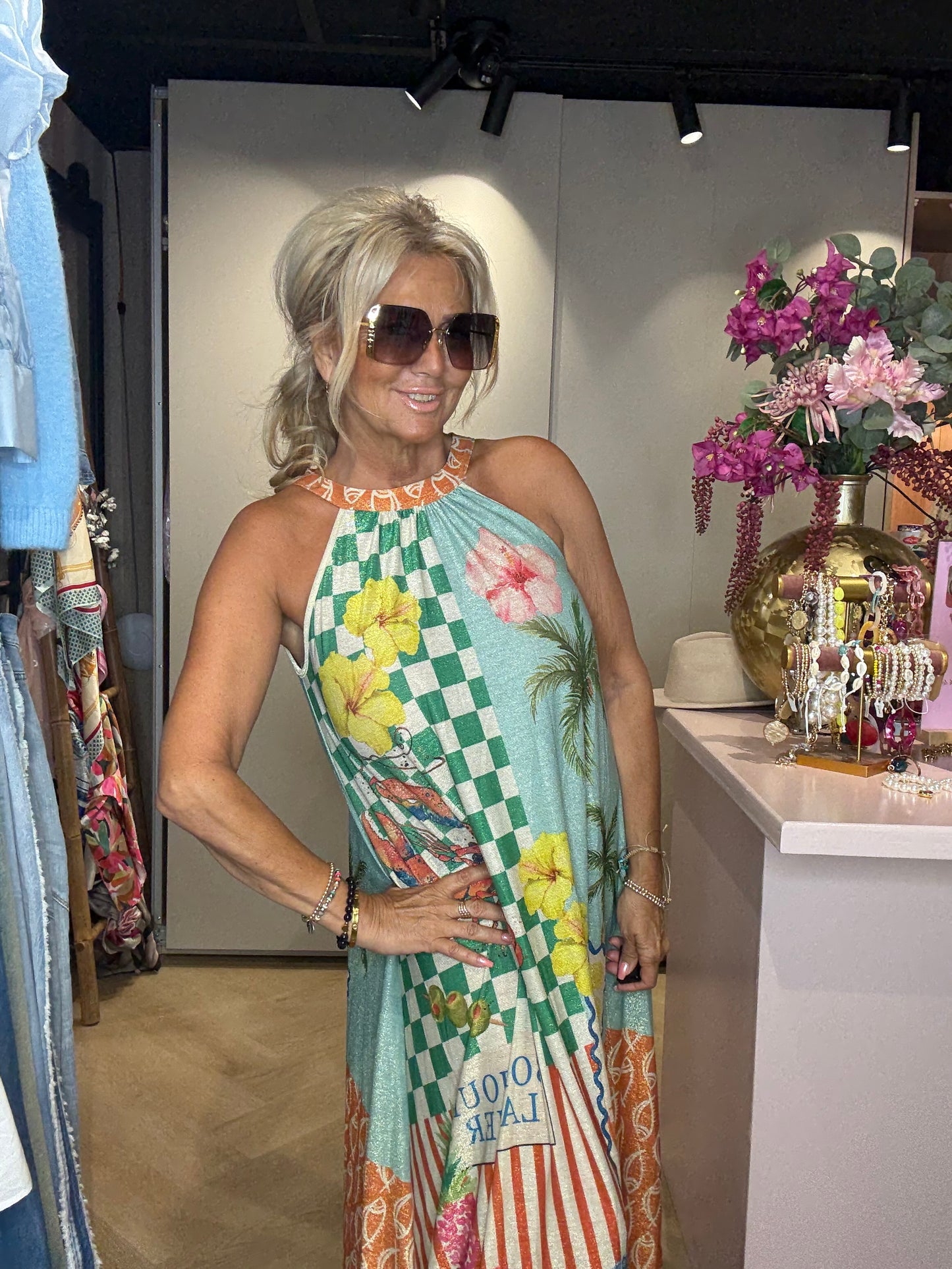 πΊ Halter Dress La Mer β Multicolor